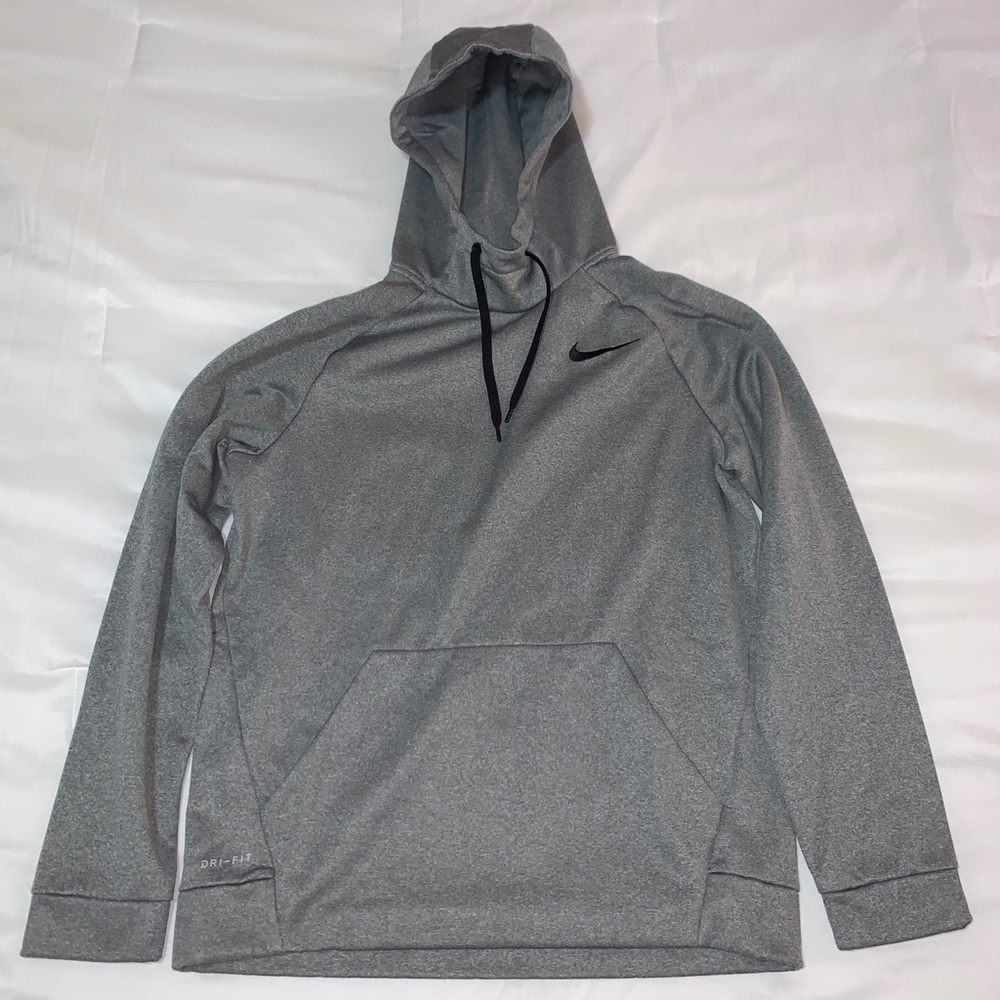 Nike Gray Sweatshirt Therma-fit Medium
